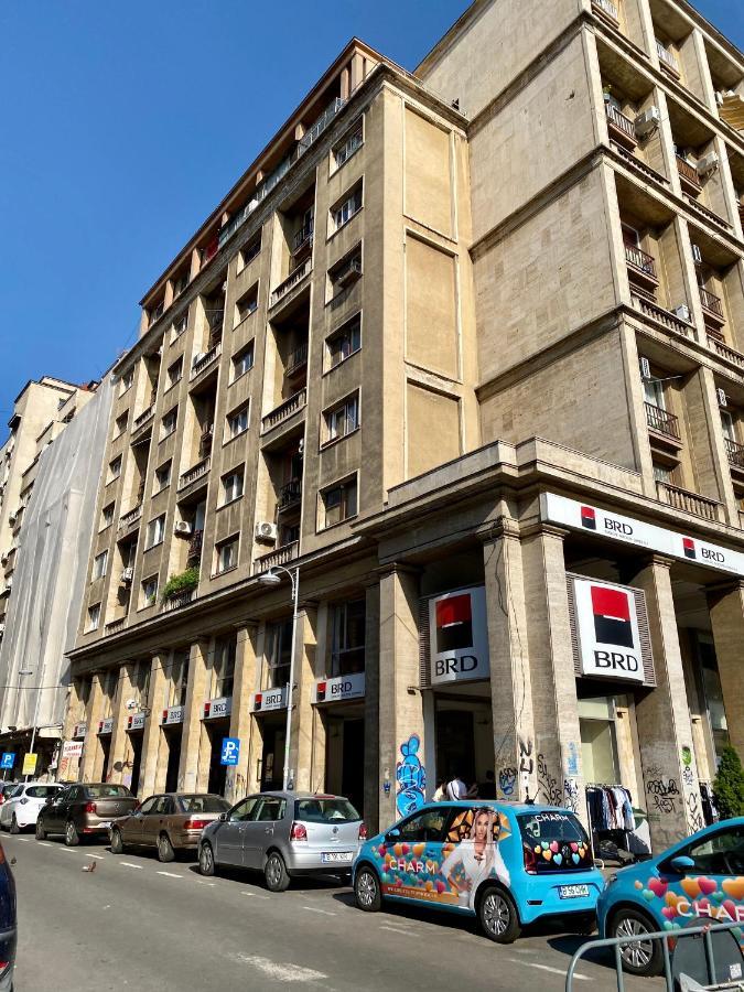 בוקרשט Ultracentral - Apartament Pe Calea Victoriei מראה חיצוני תמונה